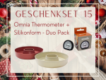 Geschenkset 15: Omnia Thermometer und Silikonform Duo Pack